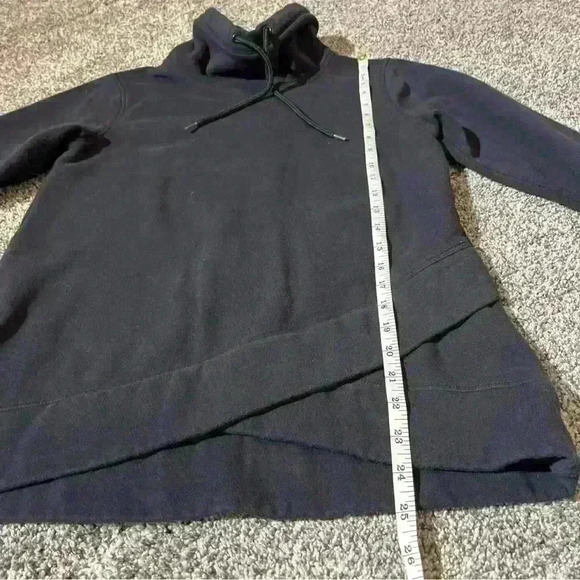 DSG Women's Tulip Hem Funnel Neck Pullover Black Sz Small - Picture 7 of 9